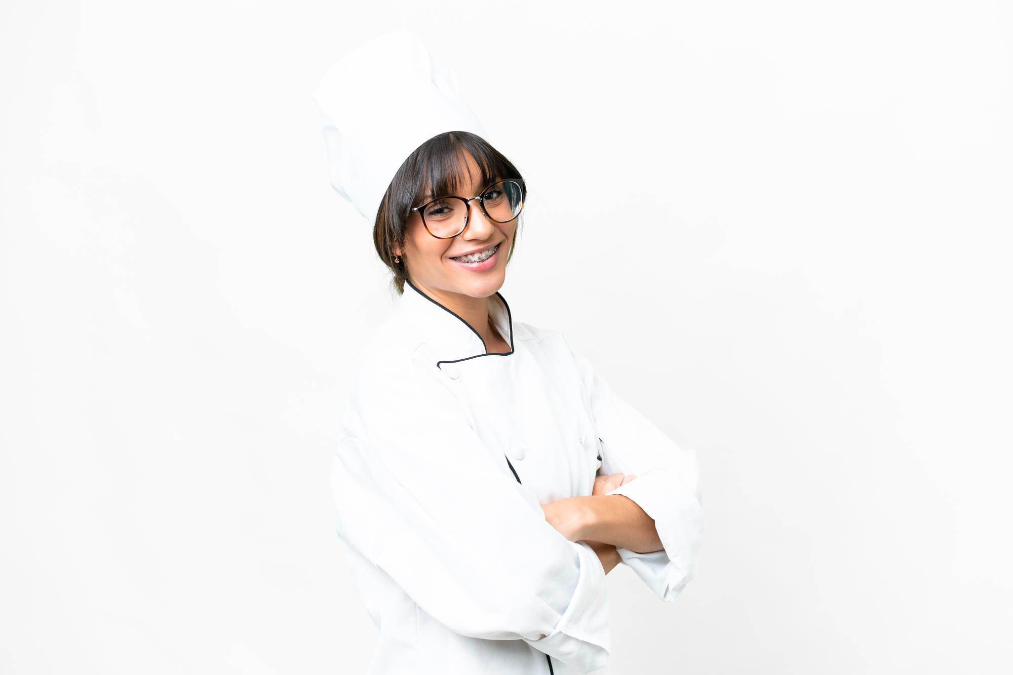 Ritratto chef che sorride